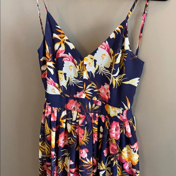 ShopHopes Floral Backless Maxi Dress - Picture 3 of 7
